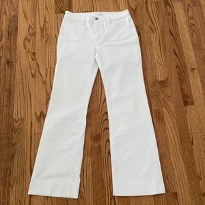 LOFT High Waisted Wide Leg Trouser Jeans